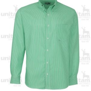 Camisa de gabardina para caballero