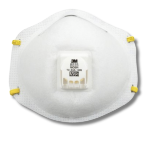 Mascarilla tipo concha N95 retardante a la flama 8515
